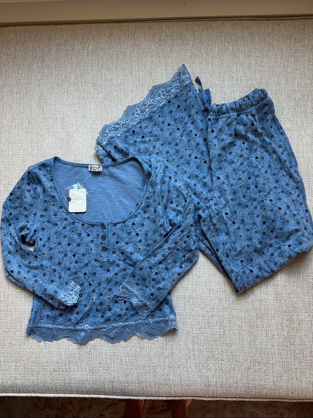Free People Intimately Stolen Dance Sleep Set NWT, Small - Picture 2 of 11